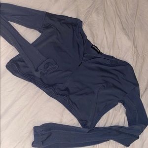 Cropped sweater top PLT